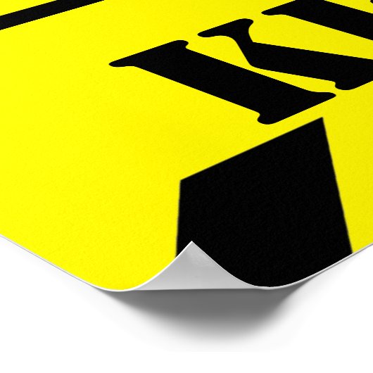 Poster Zone de quarantaine (Coin)