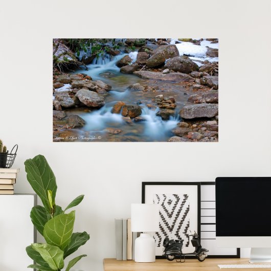 Poster Zone de Tea Creek de Williams River (Bureau à domicile)