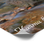 Poster Zone de Tea Creek de Williams River (Coin)