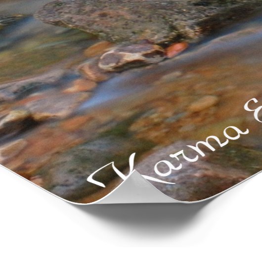 Poster Zone de Tea Creek de Williams River (Coin)
