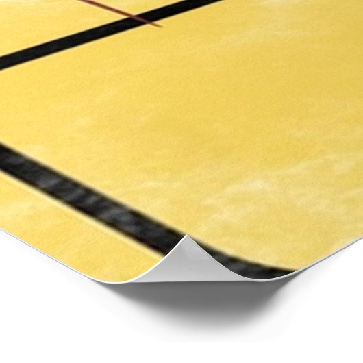 Poster Zone de type cool (Coin)