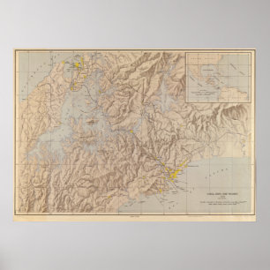 Poster Zone et environs du canal