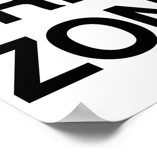 POSTER ZONE GRATUITE (Coin)