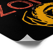 POSTER ZONE LAVA 3 GRANDE ÎLE HAWAII (Coin)