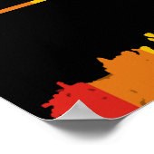 POSTER ZONE LIBRE DE HAINE (Coin)