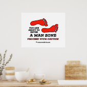 Poster Zone man (Cuisine)