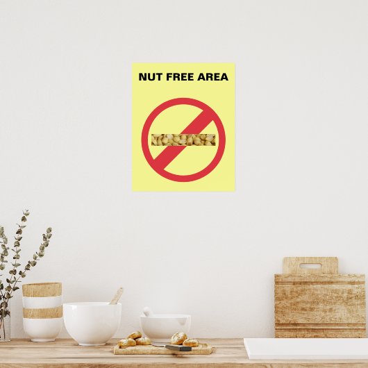 POSTER ZONE NUT LIBRE (Cuisine)