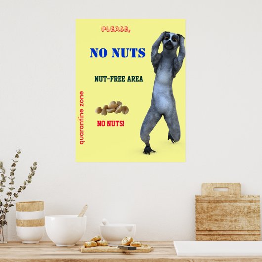 Poster Zone sans écrou (Cuisine)