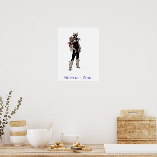Poster Zone sans écrou (Cuisine)