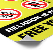 Poster Zone sans religion (Coin)