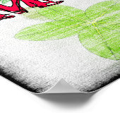 Poster Zone sans viande (Coin)