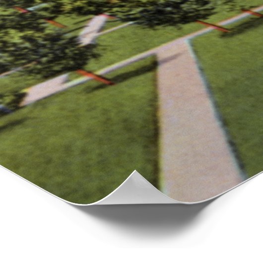 Poster Zone Terminal Union de Cincinnati (Coin)