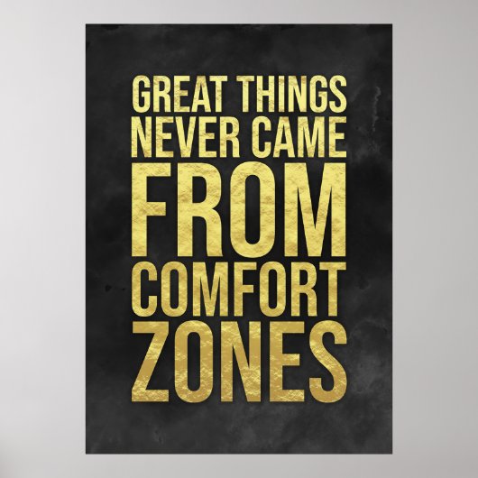 Poster Zones de confort des investisseurs (Devant)