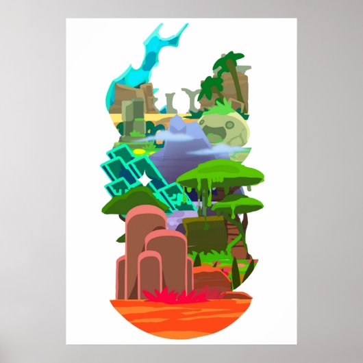 Poster zones de rancher (Devant)
