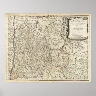 Poster Zones urbaines de la France 3