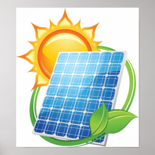 Poster zonne-energie