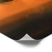 Poster zonnestralen (Hoek)