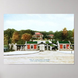 Poster Zoo de Bronx, cru de New York City