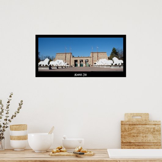 Poster Zoo de Memphis (Cuisine)