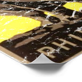 Poster Zoo de Philadelphie - Hippo en détresse (Coin)