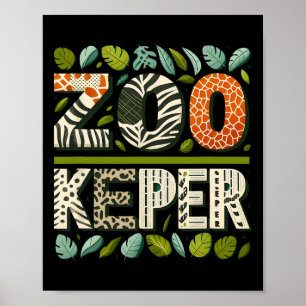Poster Zoo Keeper Costume Adulte Halloween Party Safari Z