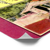 Poster Zoo pour enfants, Zoo Bronx, NY Vintage (Coin)