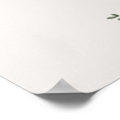 Poster Zoo Safari Nursery Animaux Baby showers Cartes Cad (Coin)