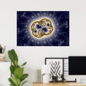 Poster Zooh - Fractal (Bureau à domicile)