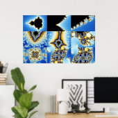 Poster Zoom04 Composite 8 +Boîtes Bleu (Bureau à domicile)