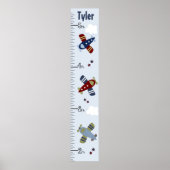 Poster Zoom Avions Graphique de croissance Garder à 8x44! (Devant)