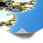 Poster Zoom de Mandelbrot D02 (Coin)