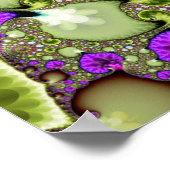 Poster Zoom sur la fractale de Mandelbrot (Coin)