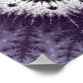 Poster Zoom sur Mandelbrot Violet (Coin)