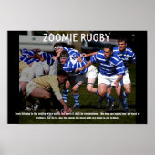 POSTER ZOOMIE RUGBY (Devant)