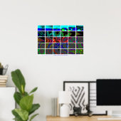 Poster Zooming In On A Newton's Method Fractal (Bureau à domicile)