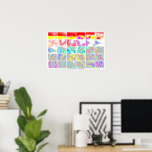 Poster Zooming into A Newton's Method Fractal (Bureau à domicile)