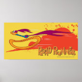 Poster Zooming Roadrunner (Devant)