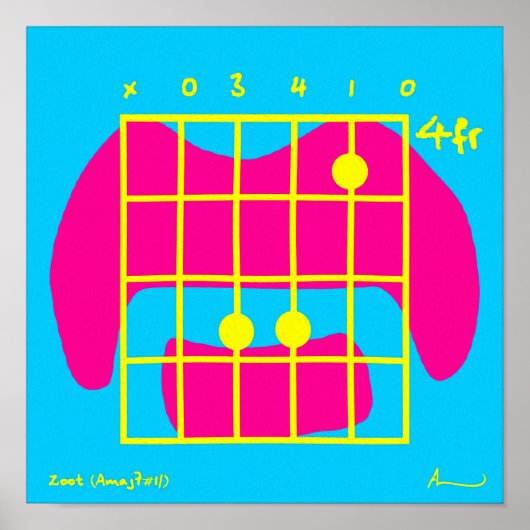 Poster Zoot (Amaj7#11) (Devant)