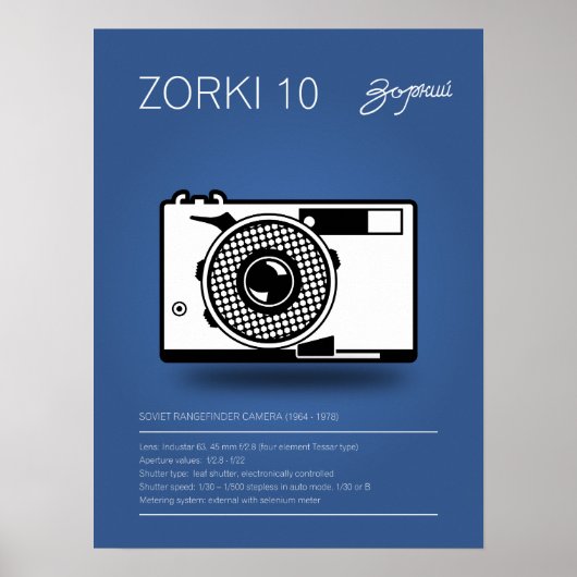 Poster Zorki 10 (Devant)