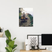 Poster Zorn - Chanceux avec les Dames (Bureau à domicile)