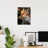 Poster Zorn - Éclairage d'étude (Madame Rikoff) (Bureau à domicile)