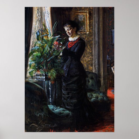 Poster Zorn - Fru Lisen Samson (Devant)