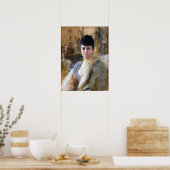 Poster Zorn - Lady With Fur Cape 1887 (Cuisine)