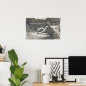 Poster Zorn - Odalisque dormant 1886 (Bureau à domicile)