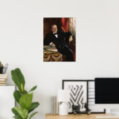 Poster Zorn - Portrait par Anders Zorn (Bureau à domicile)