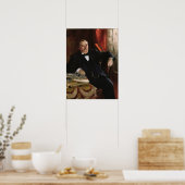 Poster Zorn - Portrait par Anders Zorn (Cuisine)
