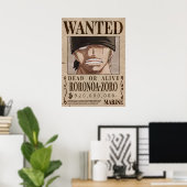 Poster Zoro Recherché une pièce (Bureau à domicile)
