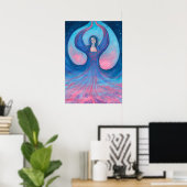 Poster Zorya Dawn déesse Folklore slave Imaginaire surréa (Bureau à domicile)
