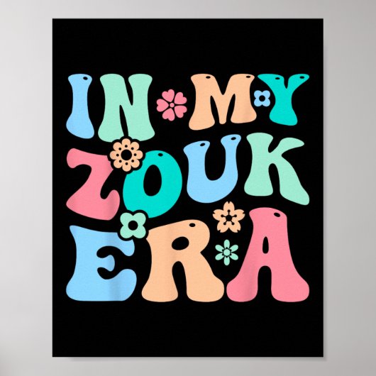 Poster Zouk Dance Festival Design Pour Danseur Zouk (Devant)