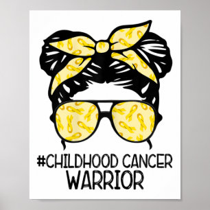 Poster Zqxj Chignon Méssy Ruban Jaune Guerrier Contre le